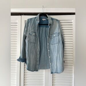 Levi’s distressed overshirt